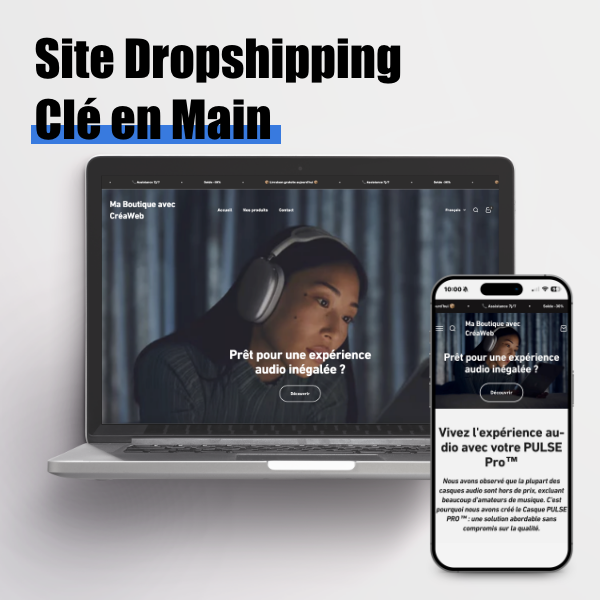 Site Dropshipping Clé en Main + Guide complet